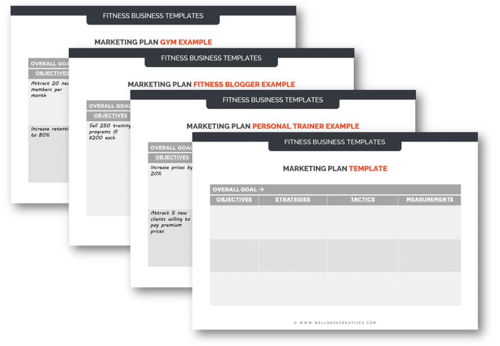 Fitness Marketing Plan Examples